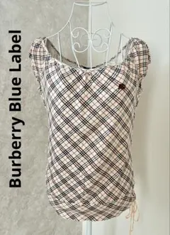 Burberry Blue Label バーバリー　ノバチェック　ブラウス　38