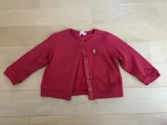 miki house カーディガン 80cm