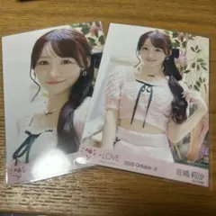 音嶋莉沙 生写真 ラブソングに襲われる MV衣装 ピンクニット衣装