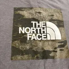 THE NORTH FACE カモフラ柄グレー Tシャツ　サイズM