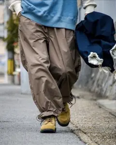 ノースフェイス PPL ナイロンリップストップフィールドパンツ 32 ブラウン