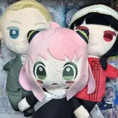 スパイファミリー　ぬいぐるみL　フォージャー家セット