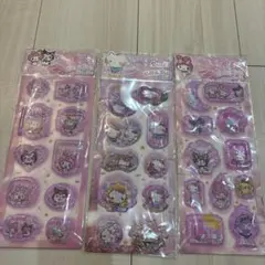 期間限定今日までセール　ウォーターシール　マイメロ　クロミ　キティ　水シール