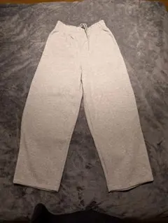 【UNIQLO C】スウェットワイドパンツ【XS】