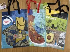 【新品・未使用】Trader Joe’s トレジョ　エコバッグ　3枚セット