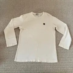 ダブルビー　120 アイボリー　長袖シャツ