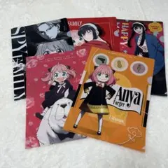 SPY×FAMILYクリアファイル5枚セット
