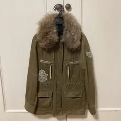 snidel モッズコート 春秋人気なカーキ色