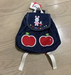 miki house ベビーデニムリュック