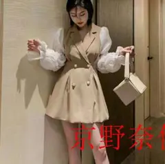 ウエディングドレス フェザー ドレス 結婚式 花嫁 ブライダル二次会前撮り同M