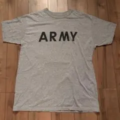 US ARMY PFU フィジカルトレーニング Tシャツ グレー