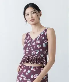 【SUKALA】ローズプリント　ヨガウェア