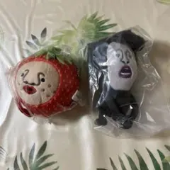 こびとづかんのぬいぐるみ2 イチゴクレナイ&アラシクロバネ