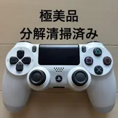 極美品 SONY PS4 純正 コントローラー DUALSHOCK 4 ホワイト
