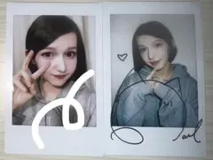 FRUITS ZIPPER 松本かれん 早瀬ノエル 2ショットチェキ FRUITS ZIPPER 松本かれん 早瀬ノエル 2ショットチェキ - メルカリ