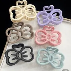 ハローキティ　リボン型ヘアクリップ 3個セット パステルカラー　海外輸入品　人気