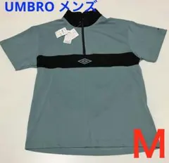 【新品】UMBRO メンズ ハーフジップ シャツ Ｍのサムネイル