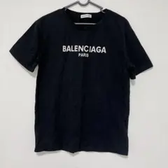 BALENCIAGA ロゴ Tシャツ ブラックのサムネイル