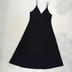 GU キャミソールワンピース 美品 S ブラック ワンピース