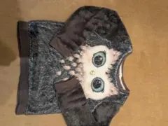 フクロウデザイン トレーナー グレー系　エイチアンドエム