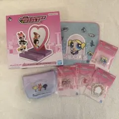 パワーパフガールズ　一番くじ　A賞　7個セット　スマホスタンド　ミラー