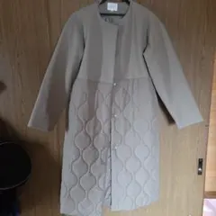 grove キルティングロングコート Sサイズ