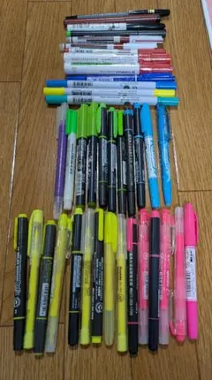 マーカー・蛍光ペンセット
