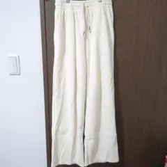 ダークエンジェル /裏起毛コーデュロイパンツ　L　ホワイト