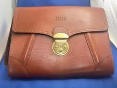 【used】TAKEO KIKUCHI レザー クラッチバッグ セカンドバッグ