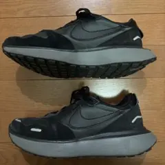 NIKE フェニックス ワッフル ブラック×グレー FJ1409-0001 - メルカリ