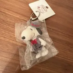 未使用タグ付き　小樽限定　スヌーピー キーホルダー