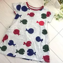 グラニフ　きんぎょがにげた　ワンピース　100