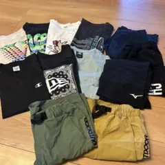 160 ジュニア　キッズ　Tシャツ　ハーフパンツ