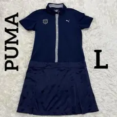 PUMA ゴルフ　プリーツ　ワンピース　L インナーパンツ付き