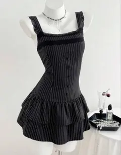 【SHEIN】ストライプワンピース