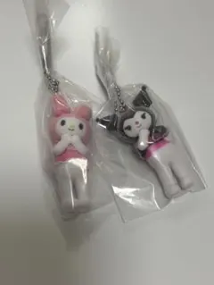 マイメロディ、クロミ　ミニチュアチャーム〜ライブキャラクター〜