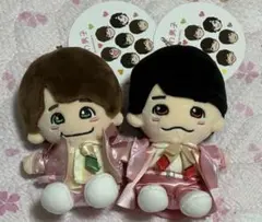 ひまわり　ちびぬい　ND⁵アー写風 　ぬい服セット　なにわ男子 即購入可能】ちびぬい ND⁵風 なにわ男子 ぬい服 2セット - メルカリ