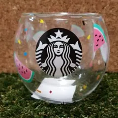 スターバックスダブルウォールグラススイカ、タンブラー、コーヒーカップ