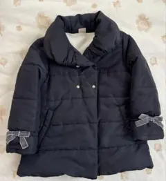 petit main ネイビー中綿コート 110センチ