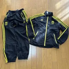 adidas LIVERPOOL FC ジャージ上下セット ブラック×イエロー