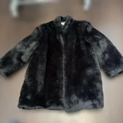 Roman Rolle フェイクファーコート ブラック サイズ11 L