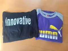 男の子♪140cm トップス２枚セット COMME CA ISM PUMA