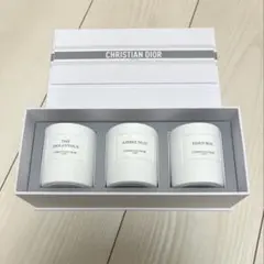 新品】CHRISTIAN DIOR クリスチャンディオールキャンドル3個セット
