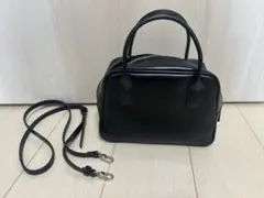 Ray BEAMS 黒ショルダーバッグ　ボストンバッグのサムネイル