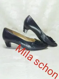 レザー パンプス