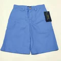 新品未使用　タグ付き　ポロラルフローレン　ハーフパンツ　青　120