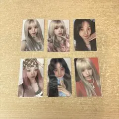 Qrsessed クラセスト(G)I-DLE YUQI ウギ トレカ 6枚セット