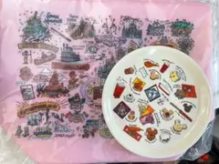 東京ディズニーランド　スーベニア　ランチトート　プレートセット
