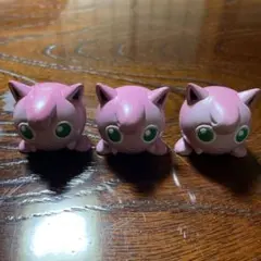 任天堂 ポケモン フィギュア モンコレ プリン 3体　当時物