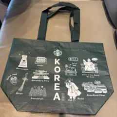韓国スターバックス限定⭐︎新品未使用 エコバッグ トートバッグ リユーザブルバッグ